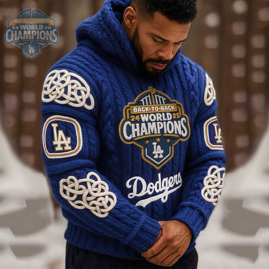 Premium MLB LAD World Series Hoodie V2 NMD TTV