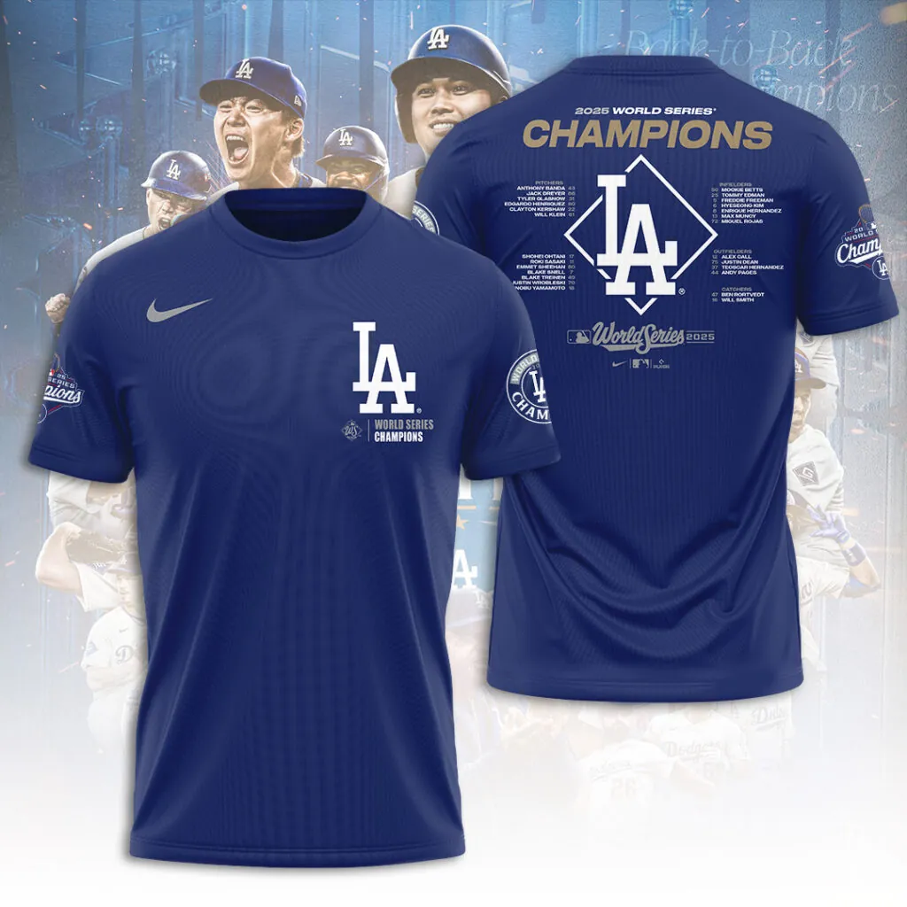 Premium MLB LAD World Series Shirt V3 NMD 031125 TTV