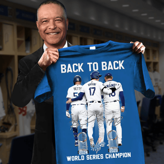 Premium MLB LAD World Series T-Shirt V9 NMD TTV