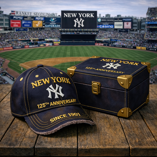 Premium MLB NYY Anniversay Hat V1 NMD TTV