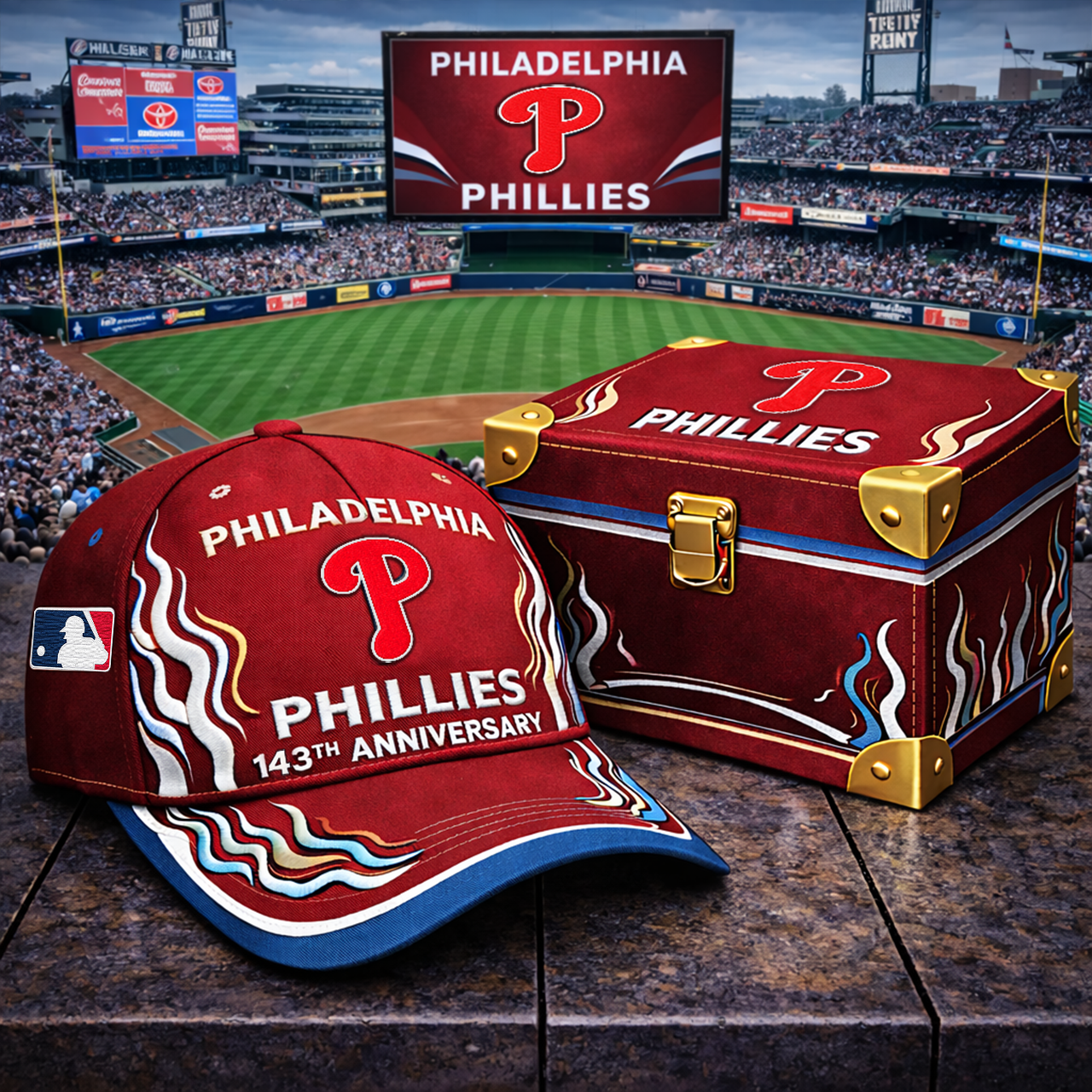 Premium MLB PP Anniversary Flame Edition Cap V8 NMD TTV