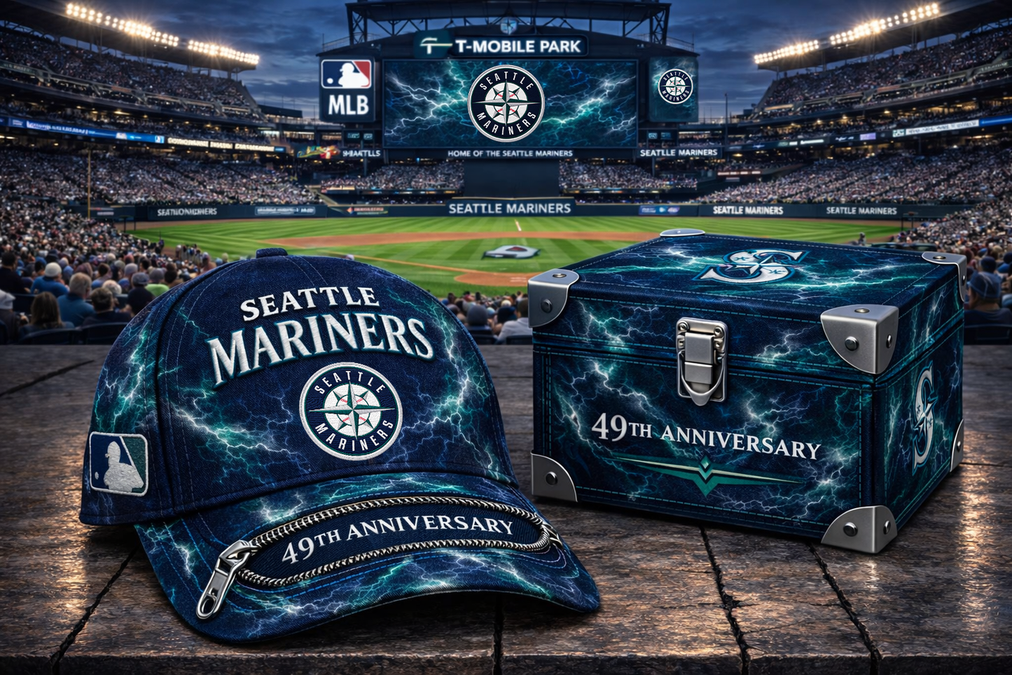 Premium MLB SM Anniversary Tie-Dye Heritage Zipper Cap V9 NMD CTKT