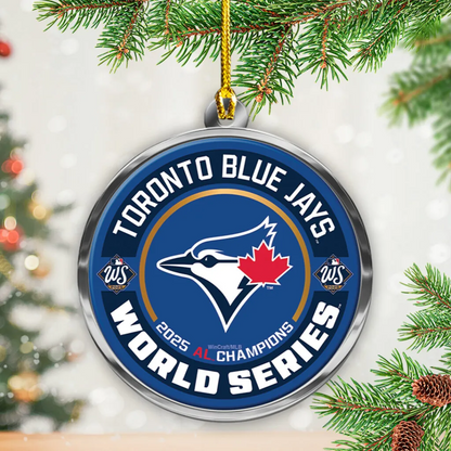 Premium MLB TBJ American League Champions 2025 Acrylic Ornament V1 NMD TTV