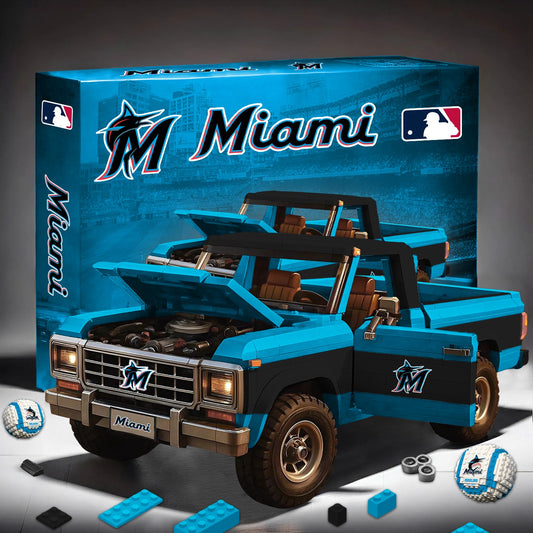 PREMIUM MLB X MM 3D Building Blocks Truck Ford Car Model Set NDT NHM