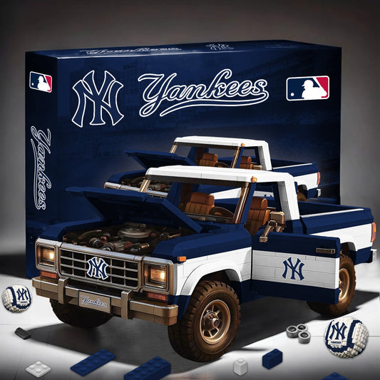 PREMIUM MLB X NYY 3D Building Blocks Truck Ford Car Model Set NDT NHM