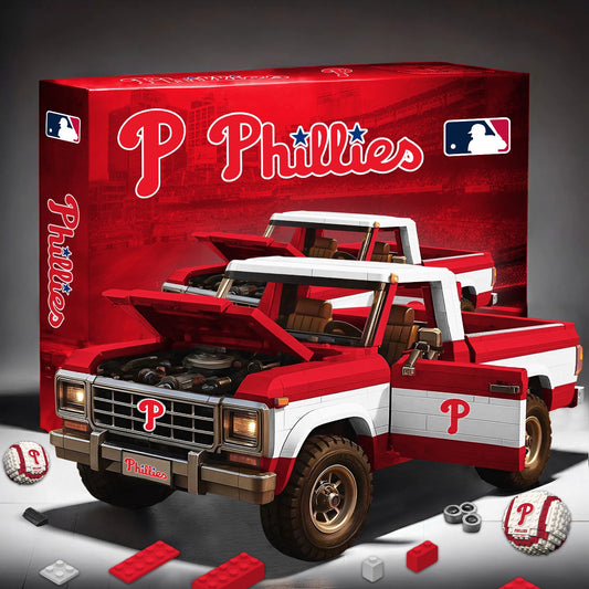 PREMIUM MLB X PHI 3D Building Blocks Truck Ford Car Model Set NDT NHM