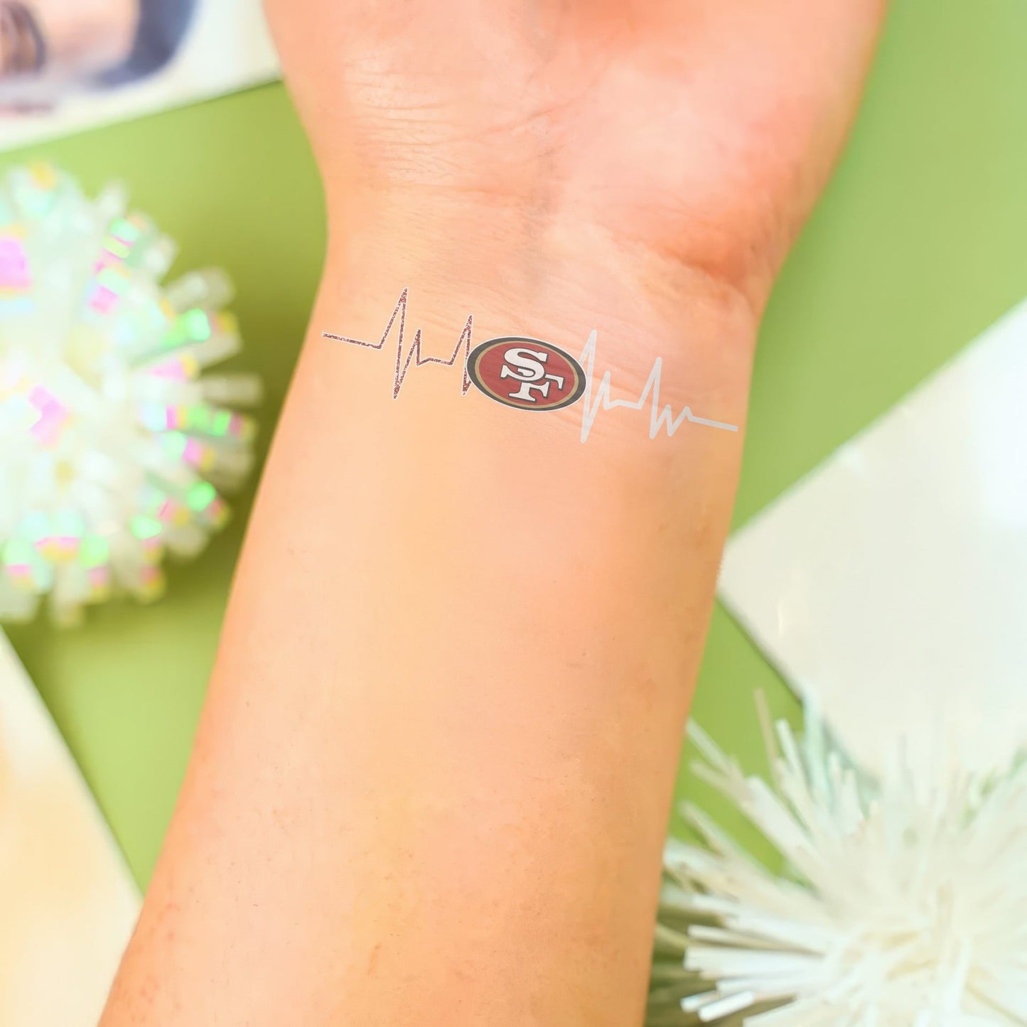 Premium NFL x SF Temporary Tattoos NDT NHM