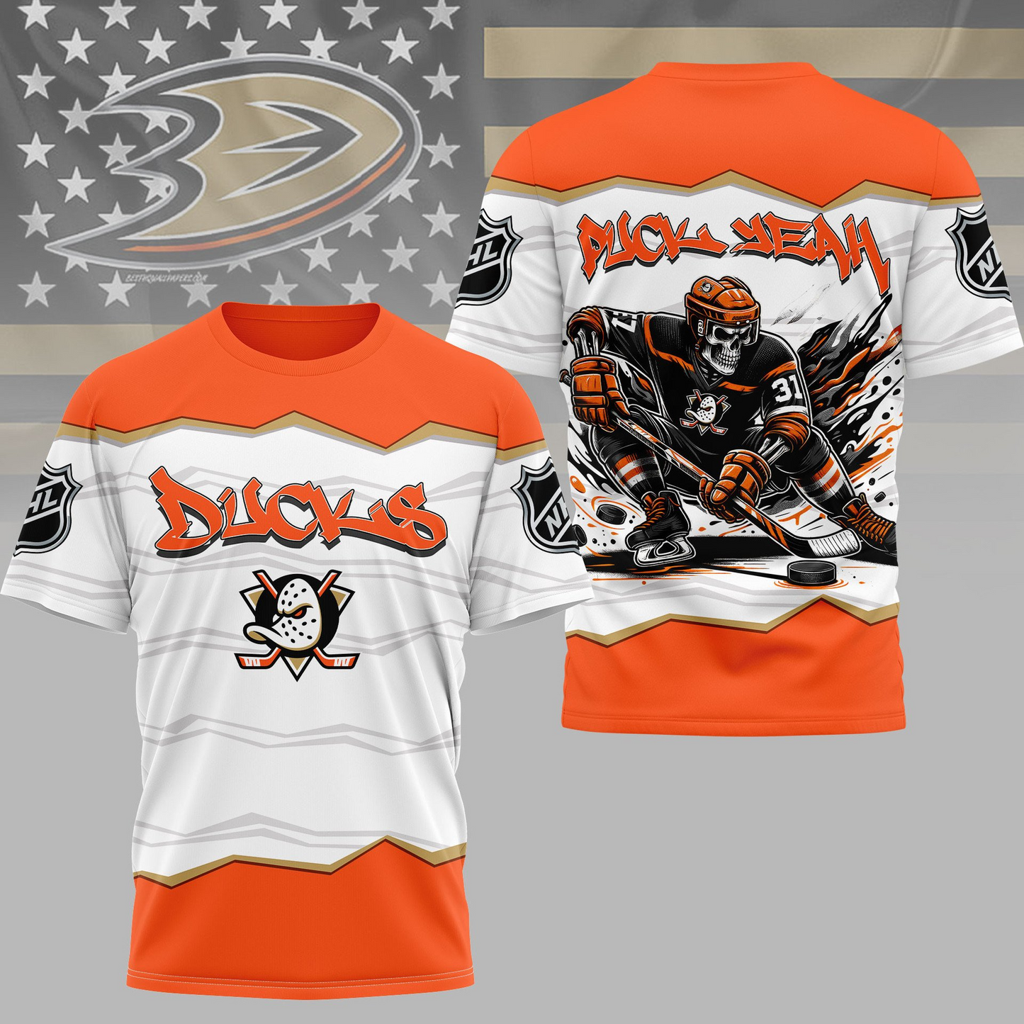Premium NHL AD Puck Yeah T-shirt V1 NMD TTV