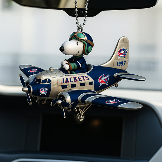 Premium NHL CBJ x SNP Car Ornament V1 NAK TTT