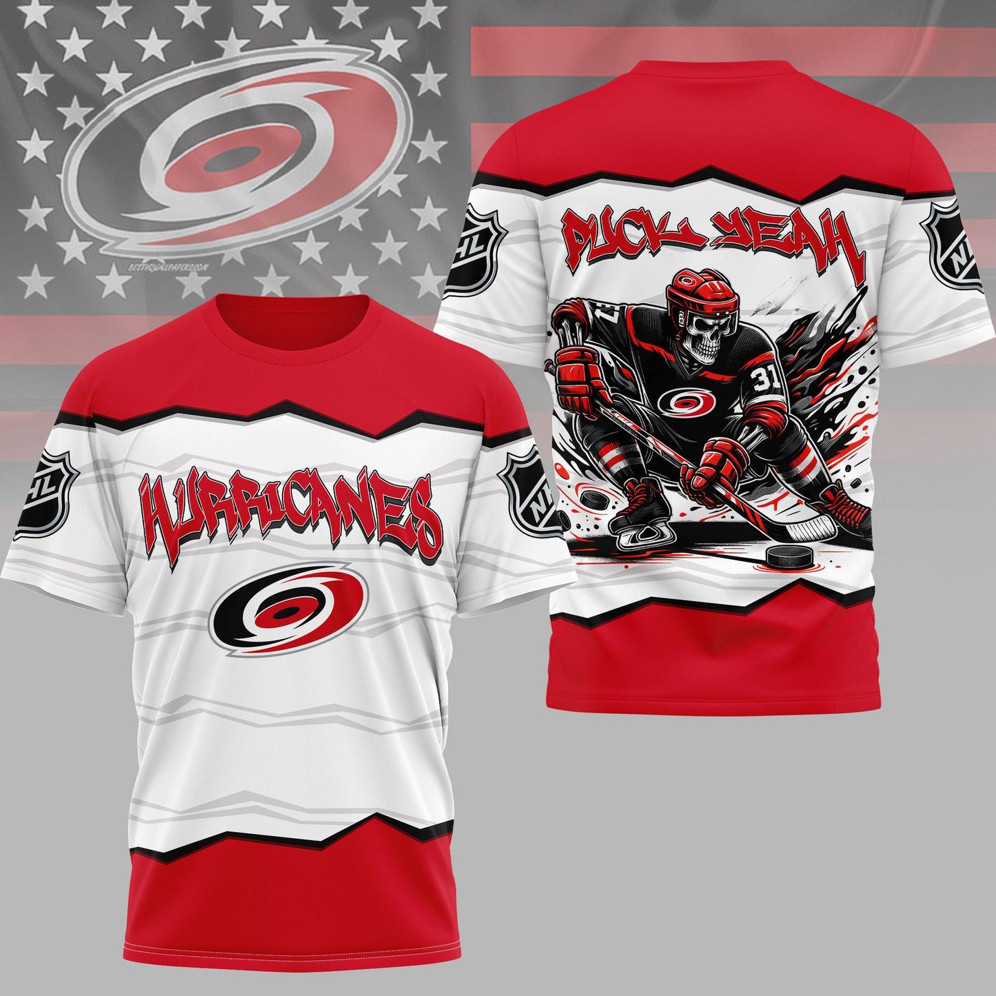 Premium NHL CH Puck Yeah T-shirt V1 NMD TTV