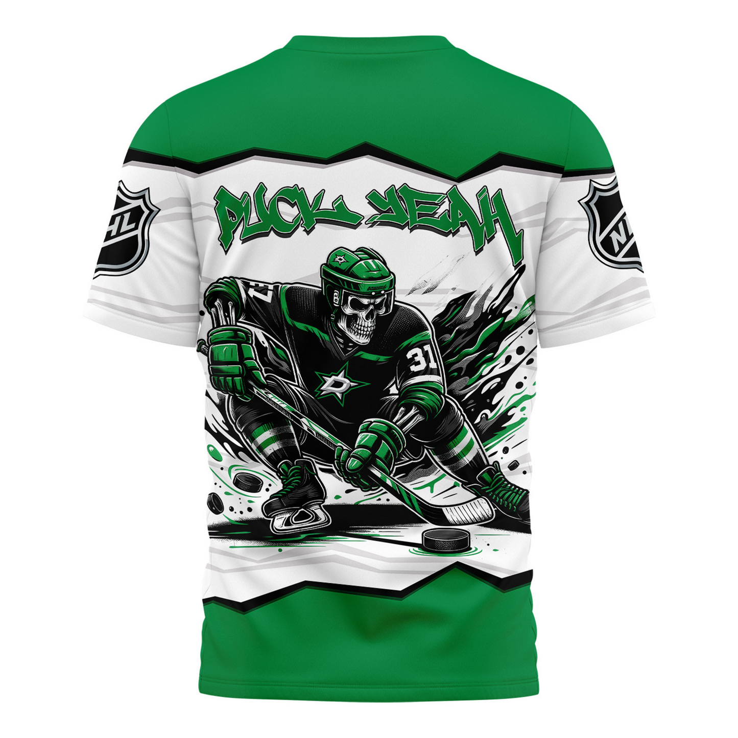 Premium NHL DS Puck Yeah T-shirt V1 NMD TTV