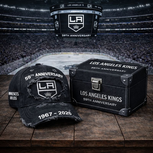 Premium NHL LAK  Anniversary Vintage Hat V4 NMD NHT