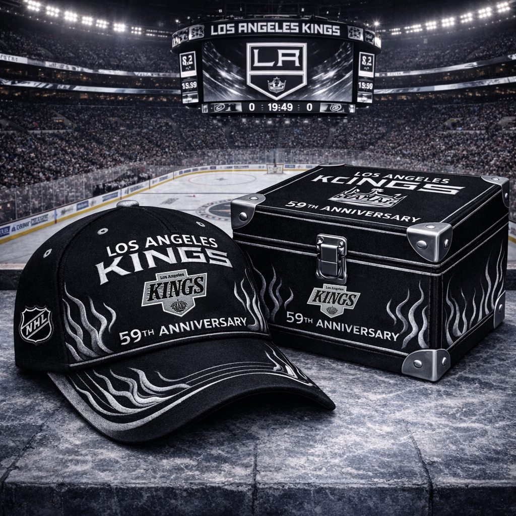 Premium NHL LAK Anniversary Flame Edition Cap V8 NMD CTKT