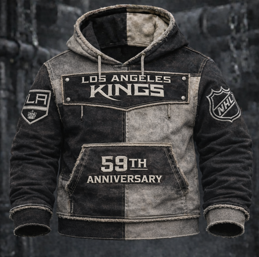 Premium NHL LAK Anniversary Vintage Hoodie V1 NMD CTKT