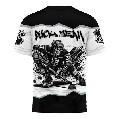 Premium NHL LAK Puck Yeah T-shirt V1 NMD TTV