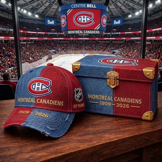 Premium NHL MC Anniversary Vintage Two-Tone Distressed Cap V11 NMD CTKT