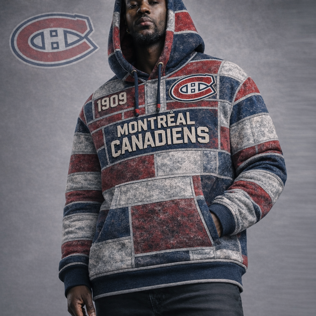 Premium NHL MC Vintage Patchwork Hoodie V2 NMD CTKT