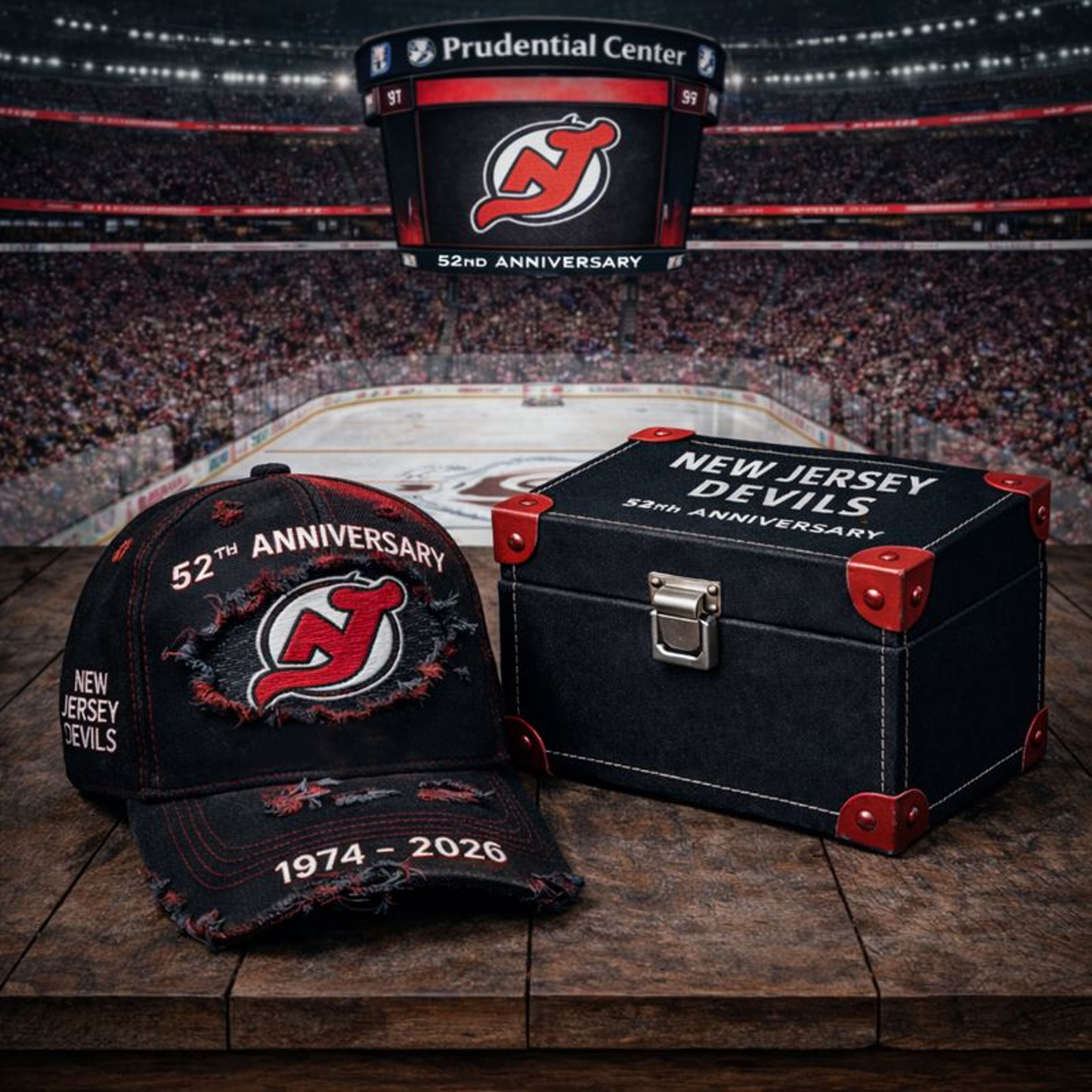 Premium NHL NJD Anniversary Vintage Hat V4 NMD NHT