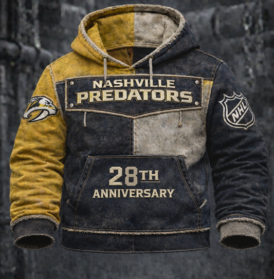 Premium NHL NP Anniversary Vintage Hoodie V1 NMD CTKT