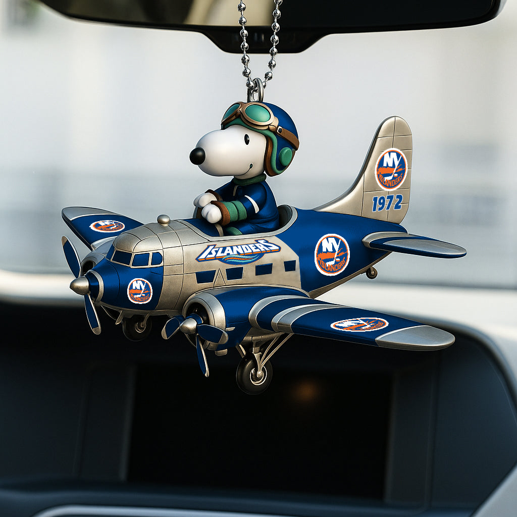 Premium NHL NYI x SNP Car Ornament V1 NMD NHM