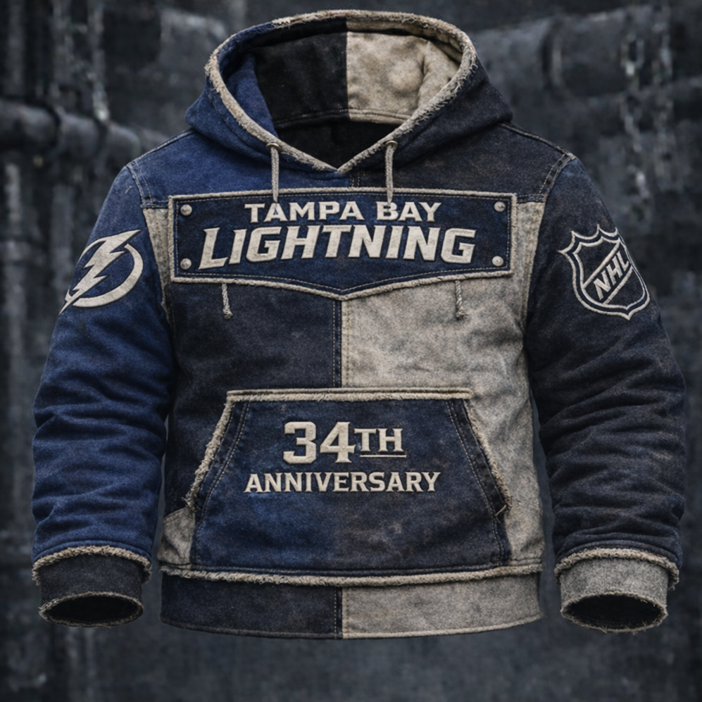 Premium NHL TBL Anniversary Vintage Hoodie V1 NMD CTKT