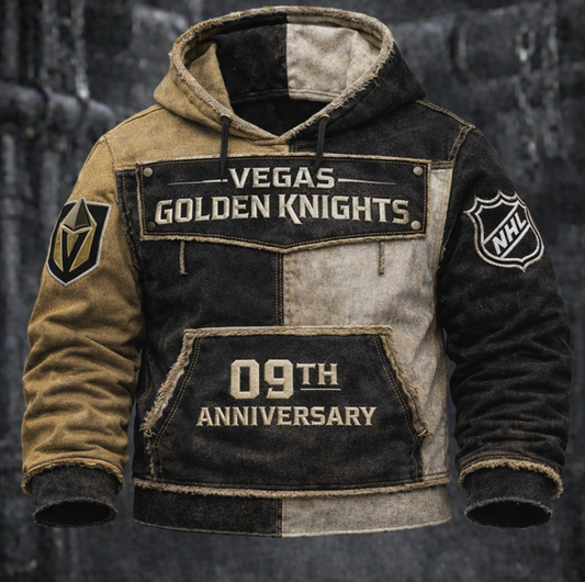 Premium NHL VGK Anniversary Vintage Hoodie V1 NMD CTKT