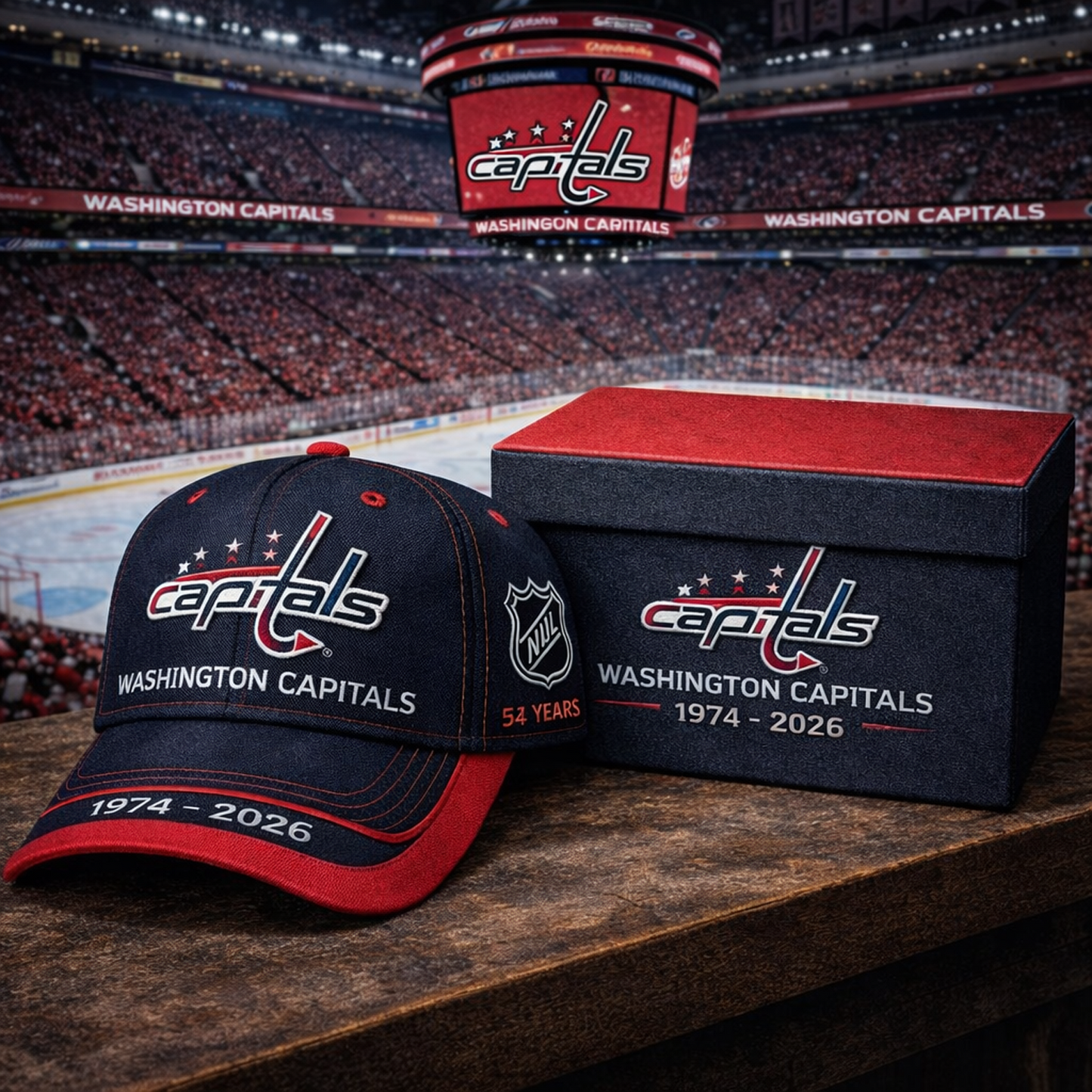 Premium NHL WSH Anniversary Hat V5 NMD NHT