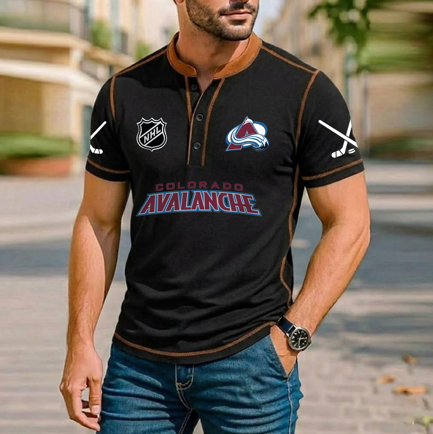 PREMIUM NHL X CA Royals  Casual T-Shirt NDT VHM