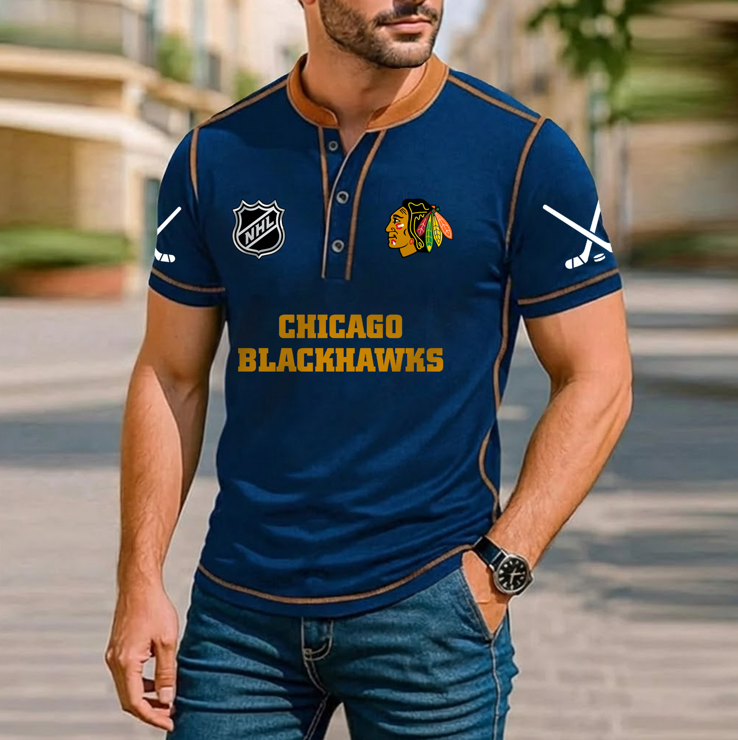PREMIUM NHL X CB Royals  Casual T-Shirt NDT VHM