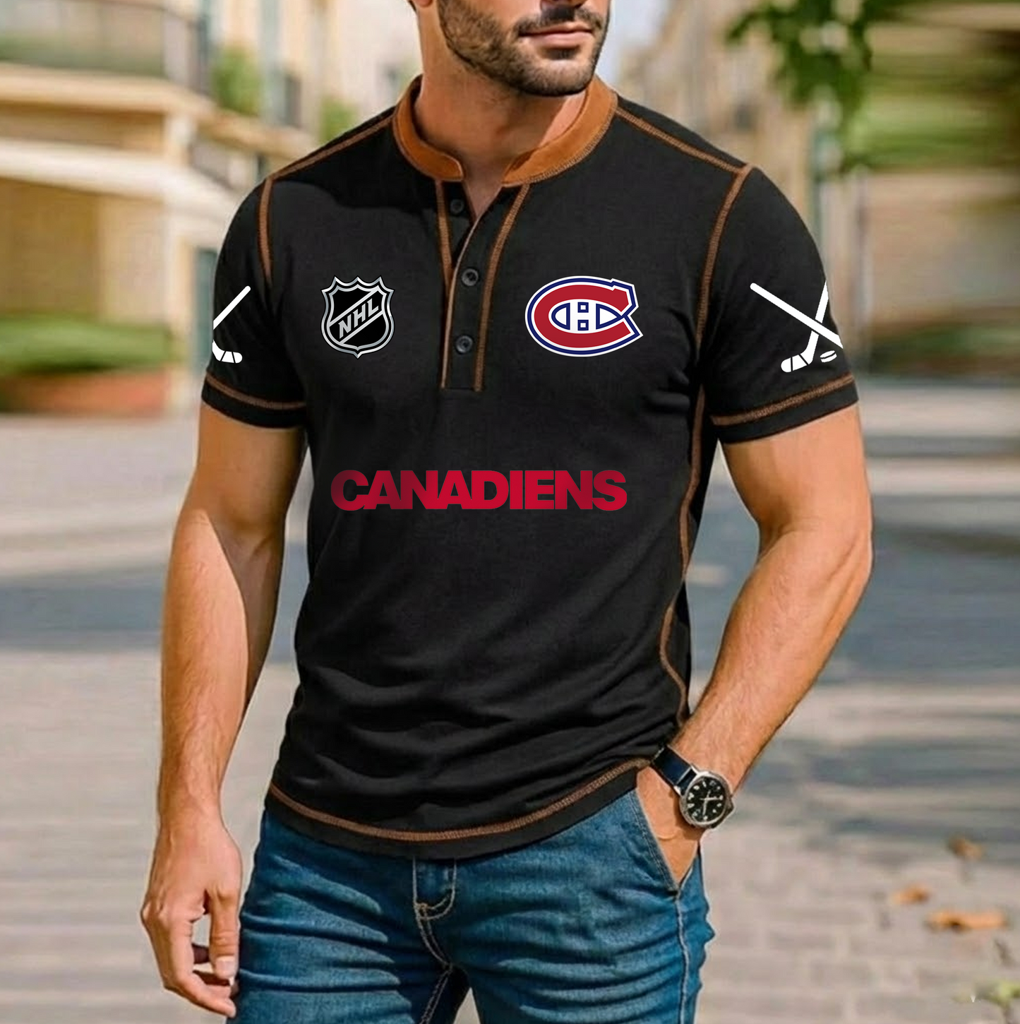 PREMIUM NHL X MC Royals  Casual T-Shirt NDT VHM