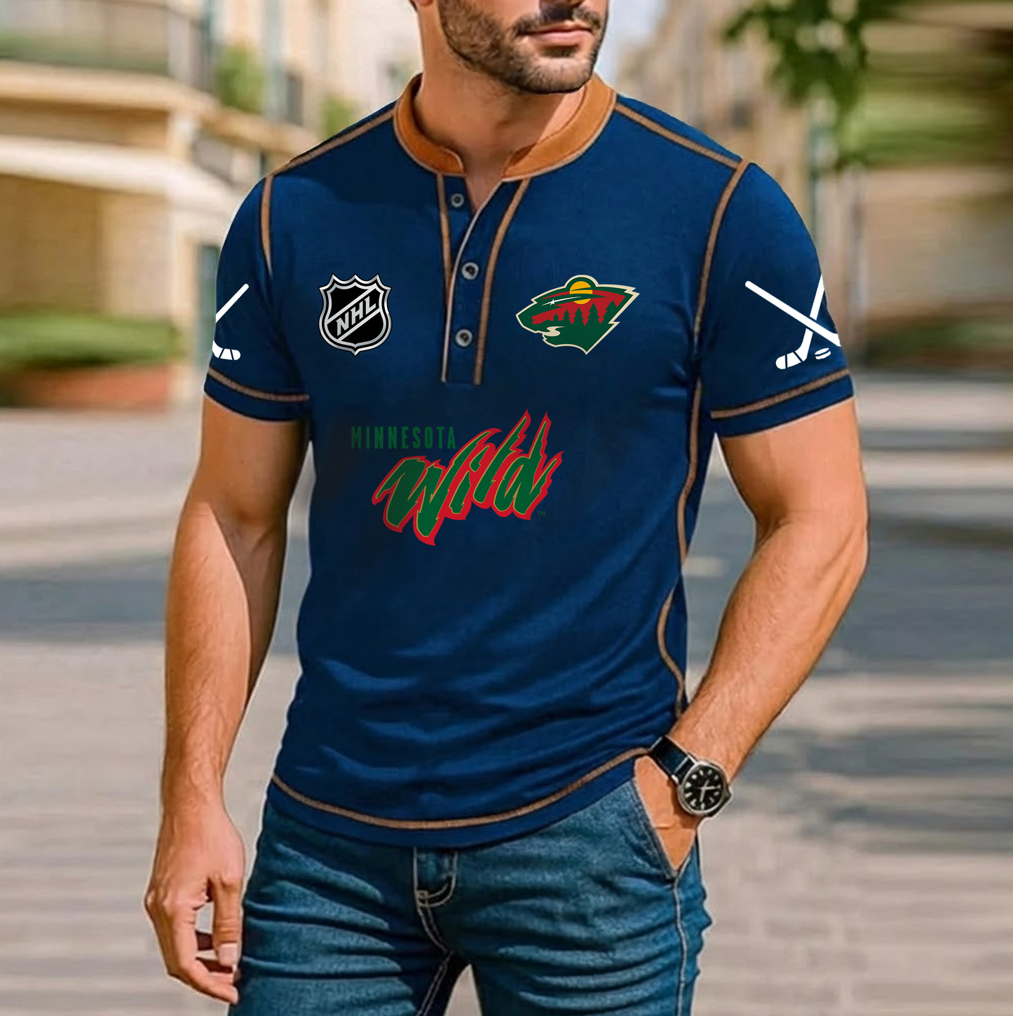 PREMIUM NHL X MW Royals  Casual T-Shirt NDT VHM