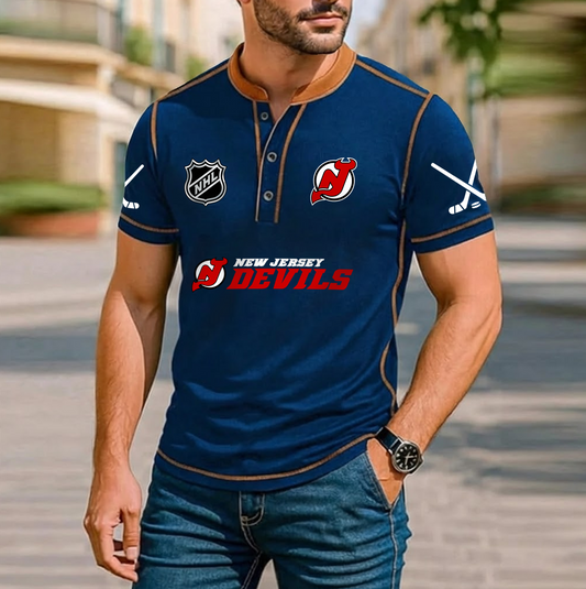 PREMIUM NHL X NJD Royals  Casual T-Shirt NDT VHM