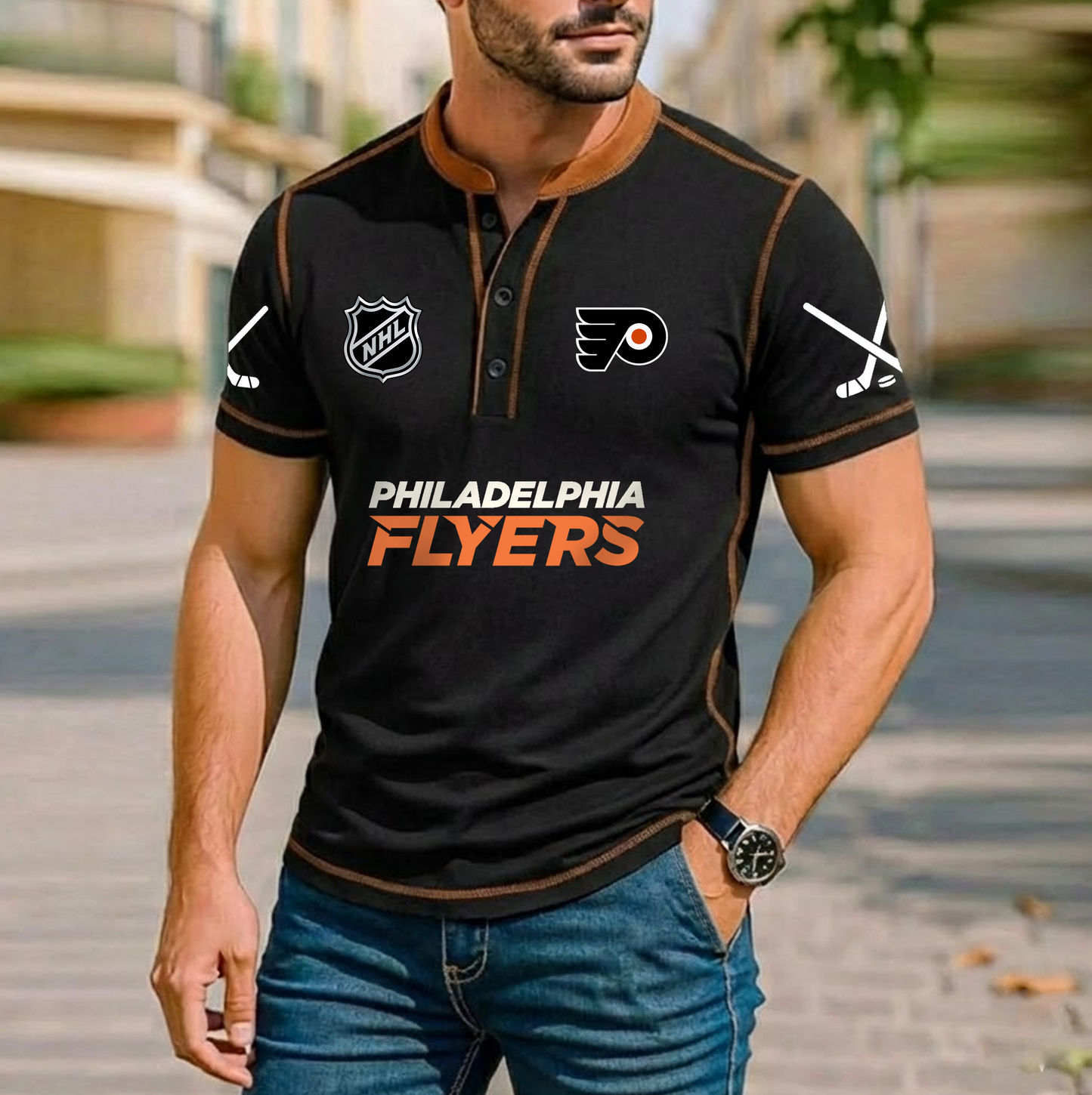 PREMIUM NHL X PF Royals  Casual T-Shirt NDT VHM