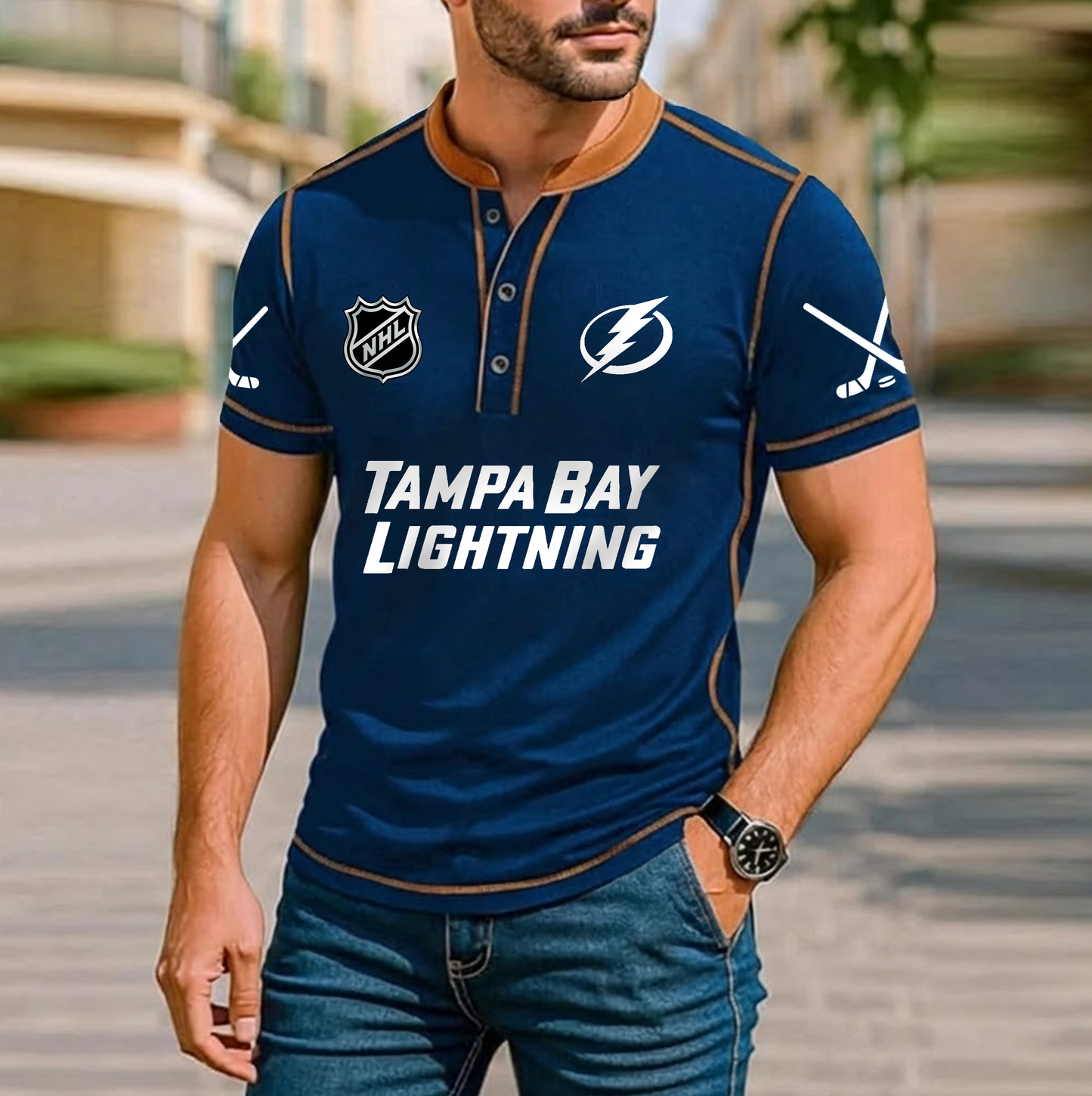 PREMIUM NHL X TBL Royals  Casual T-Shirt NDT VHM