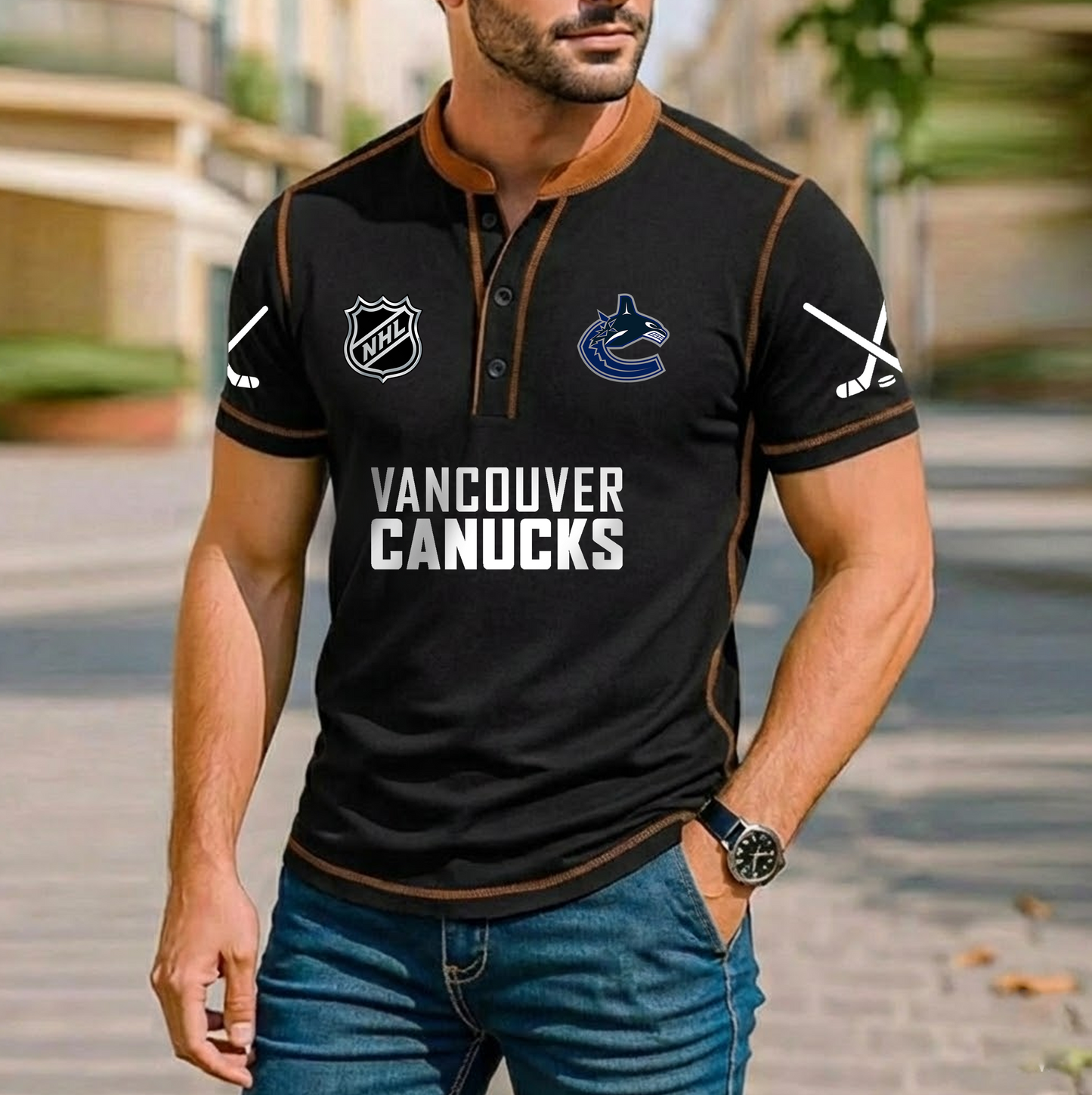 PREMIUM NHL X VC Royals  Casual T-Shirt NDT VHM