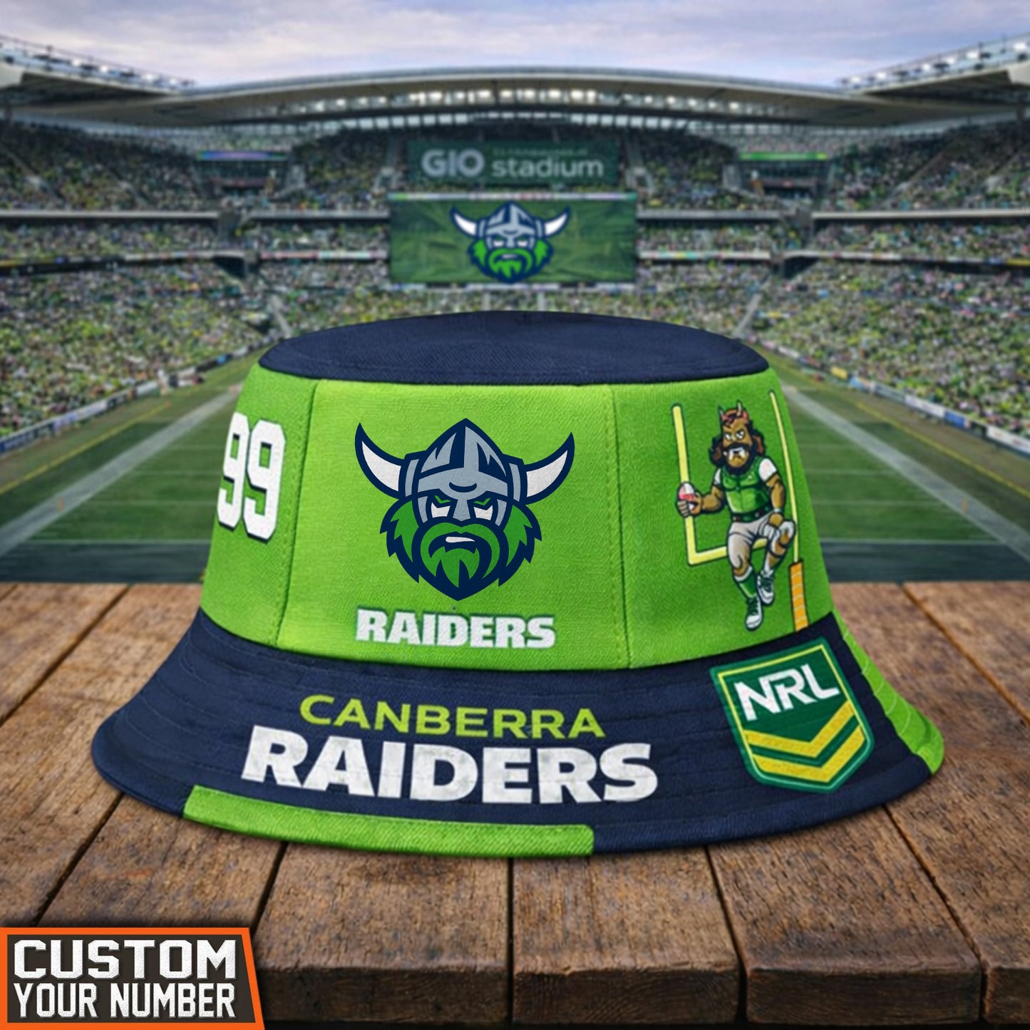 PREMIUM NRL X CR BUCKET HAT FOR NY 2026 NDT NHM