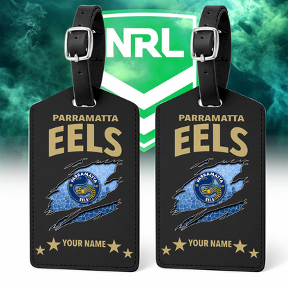 Premium NRL x PE Personalized Leather Luggage Tag NDT VHM