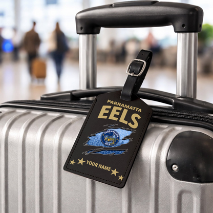 Premium NRL x PE Personalized Leather Luggage Tag NDT VHM