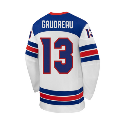 Premium Olympic USA Ice Hockey Champions 2026 Ice Hockey Jersey V1 NMD TTV 1