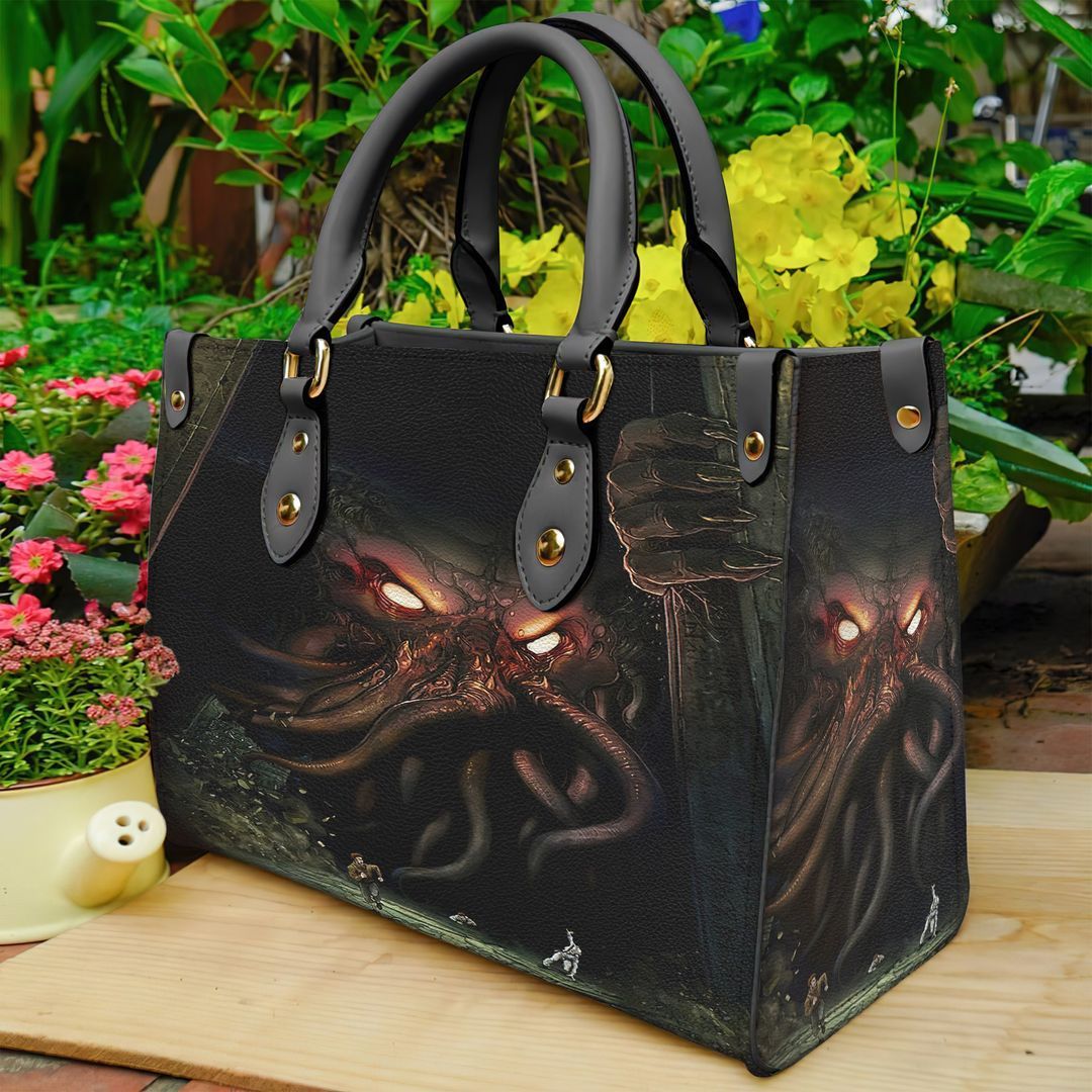 Kraken Leather Bag Handbag | Tote Bag | Leather Tote For Women