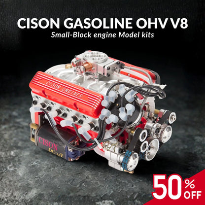 🎉Christmas Deals 50% OFF🔥 - Gasoline OHV V8 Small-block Engine Model Kits