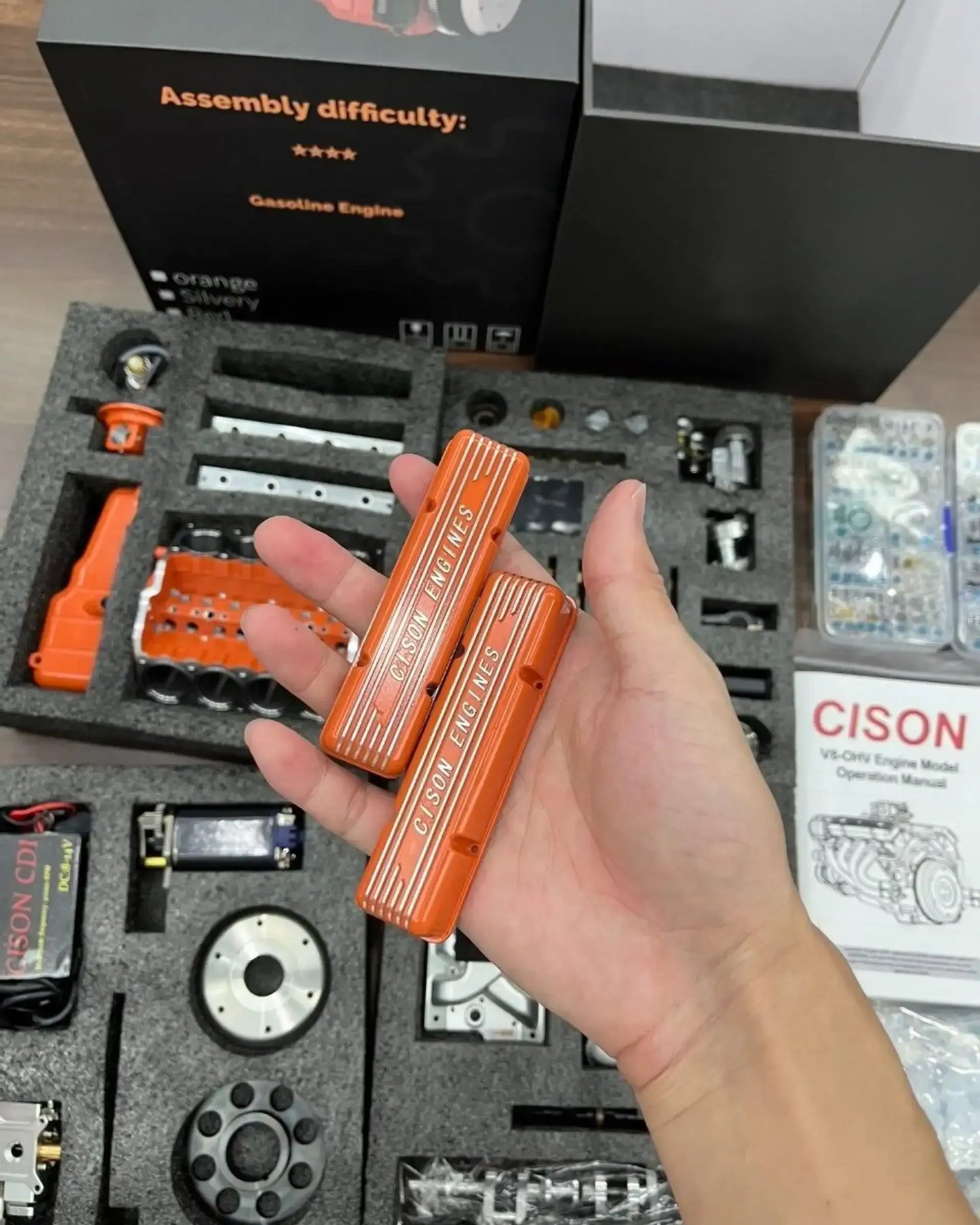 🎉Christmas Deals 50% OFF🔥 - Gasoline OHV V8 Small-block Engine Model Kits