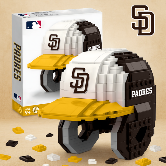 SAN X MLB Baseball Helmet Building Blocks V1 NAK NHT
