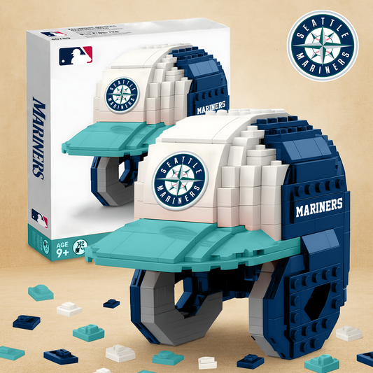SEA X MLB Baseball Helmet Building Blocks V1 NAK NHT