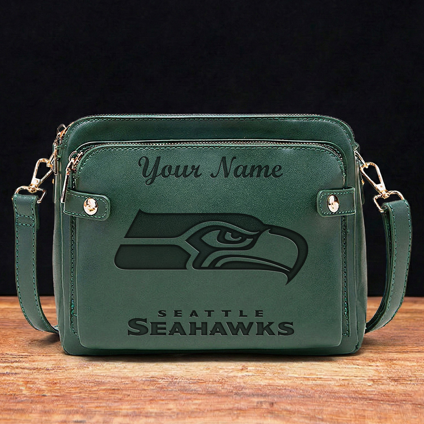 SEA x NFL Shoulder Crossbody Handbag DATND TANTD