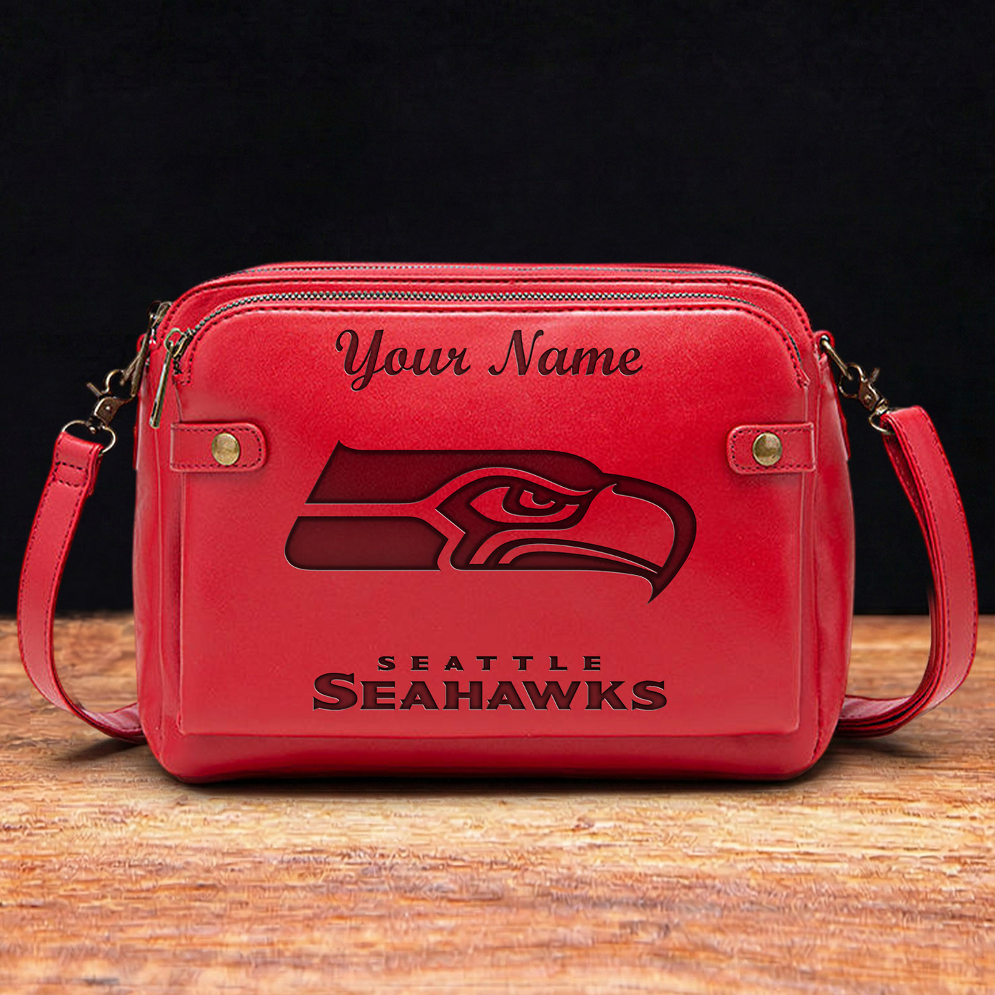 SEA x NFL Shoulder Crossbody Handbag DATND TANTD