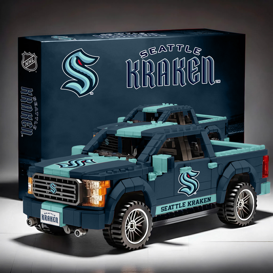 SEA X NHL 3D Racing Truck Model Building Block Set V1 NAK NHT