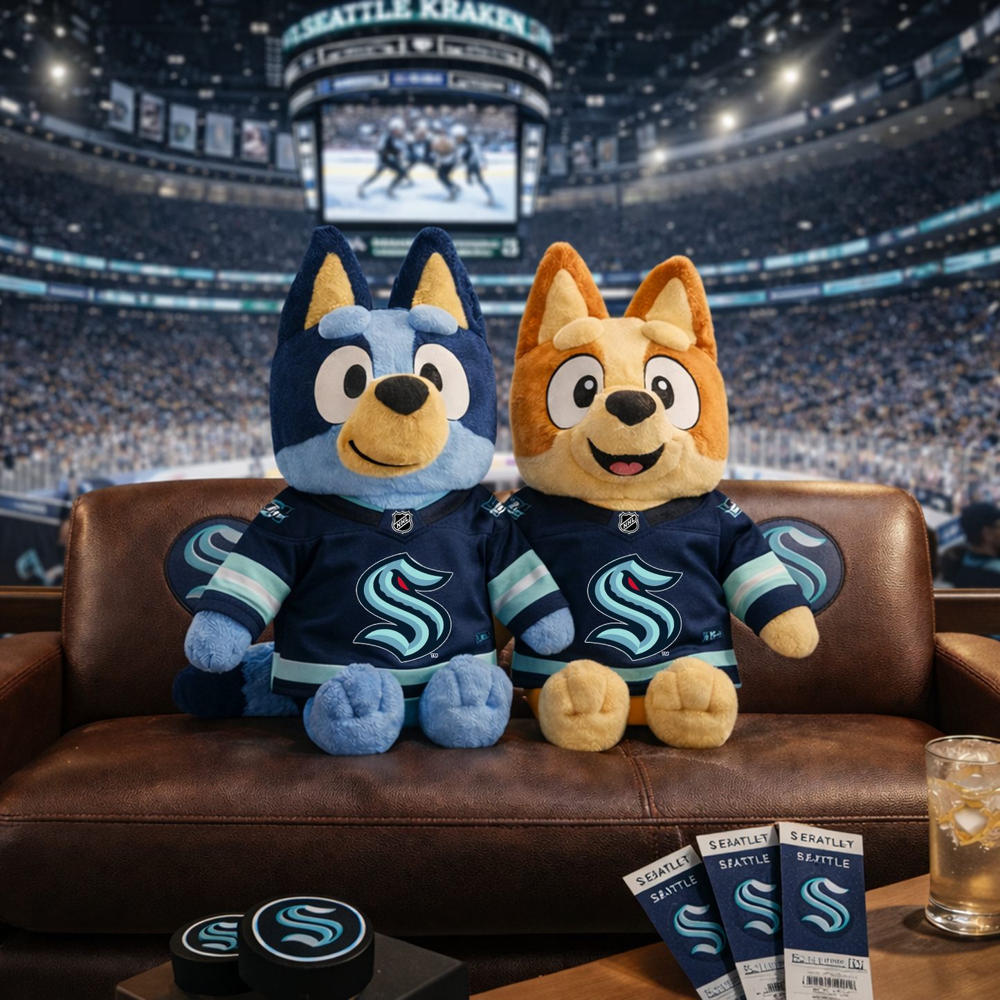 SEA x NHL Hockey Fan Plush Toy NAK NHT