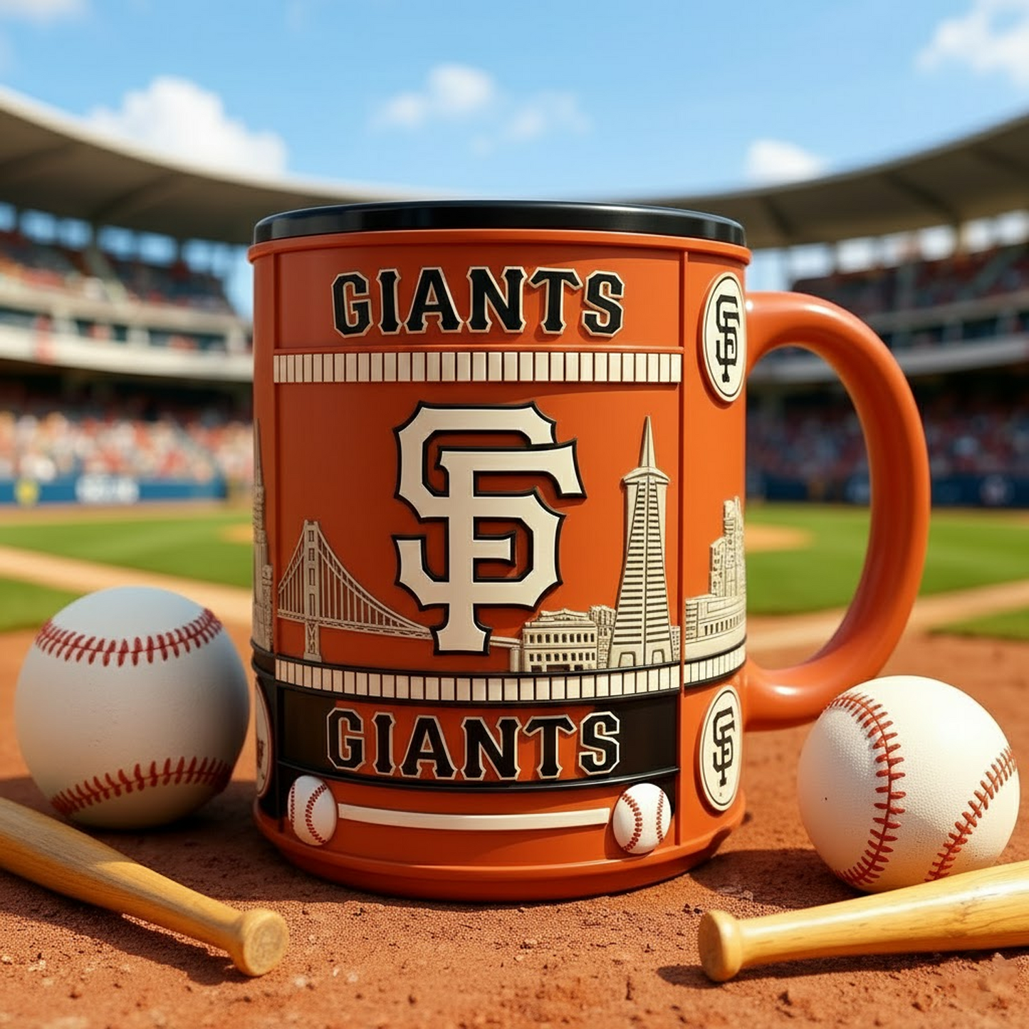 SF X MLB Iconic City Baseball Mug V1 NAK NHT
