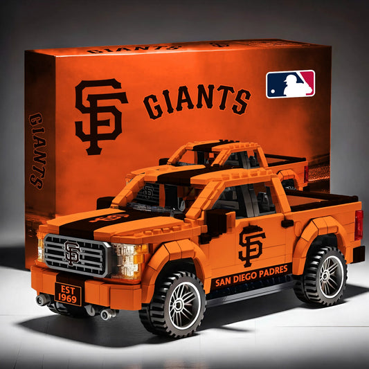 SFG x MLB 3D Racing Truck Model Building Block Set V1 NAK NHM